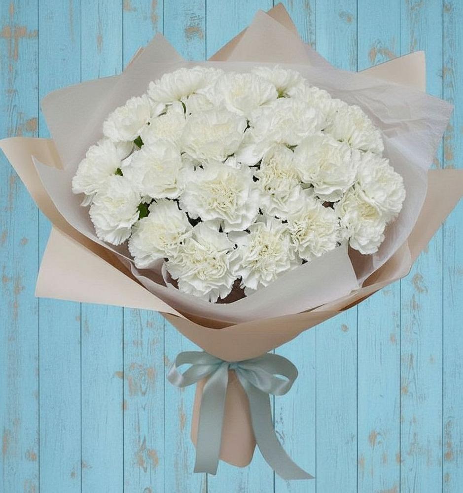 Букет цветов из: Гвоздики в Рябово