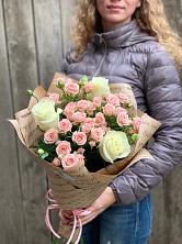 Букет цветов из:  Розы в Рябово