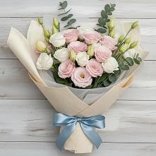 Букет цветов из:  Лизиантусы #REPLACE_PRED# Рябово