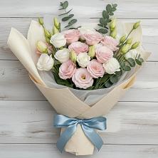 Букет цветов из:  Лизиантусы в Рябово