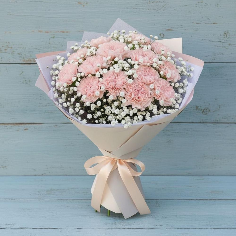 Букет цветов из: Гвоздики в Рябово