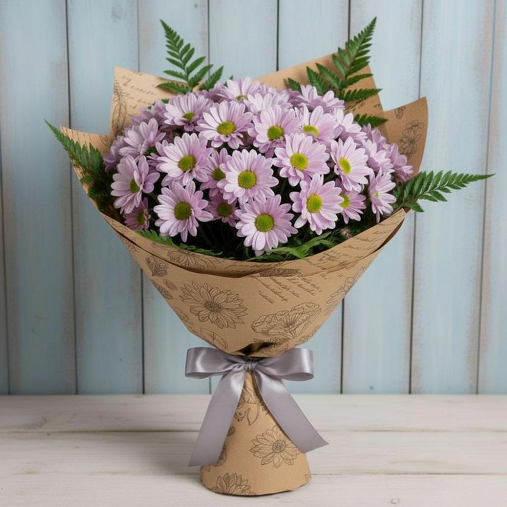 Букет цветов из: Хризантемы в Рябово