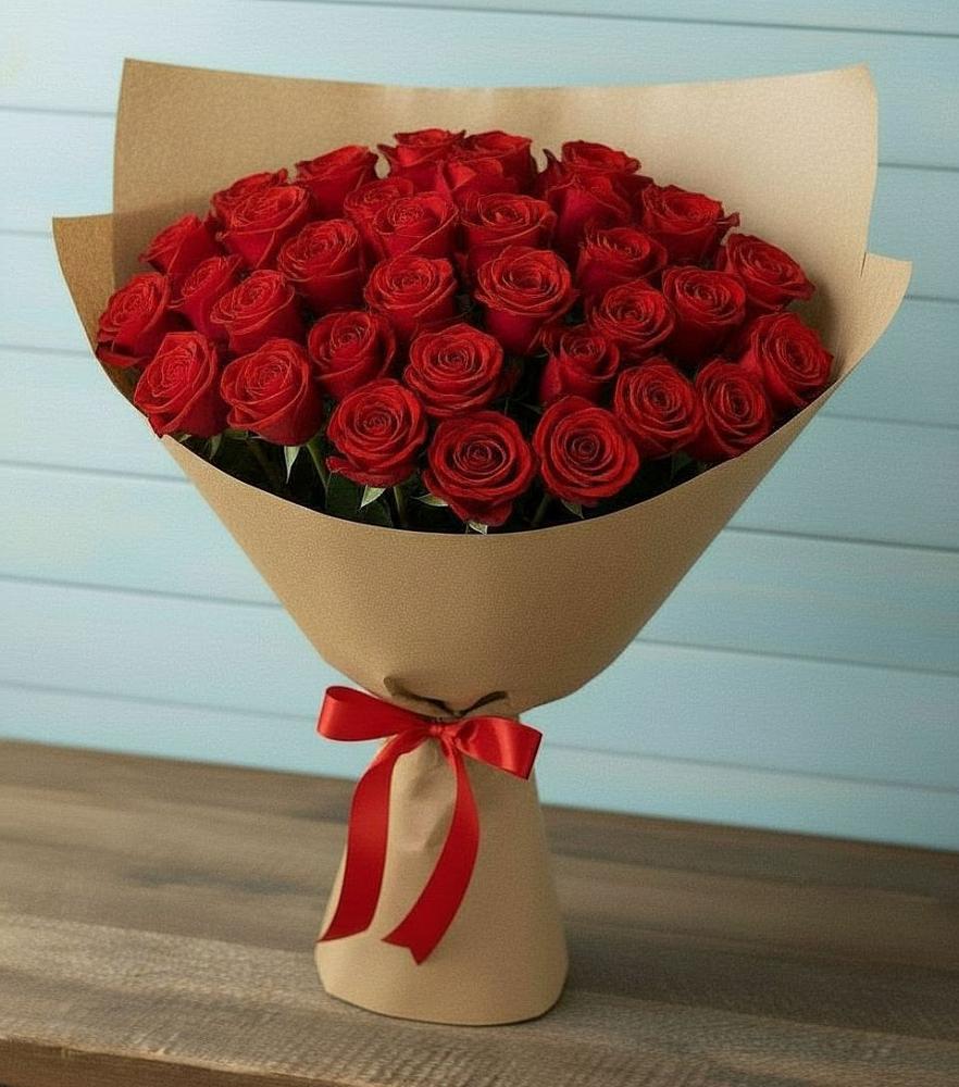 Букет Красные розы Милано в Рябово