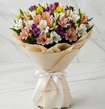 Букет цветов из:  Альстромерии в Рябово