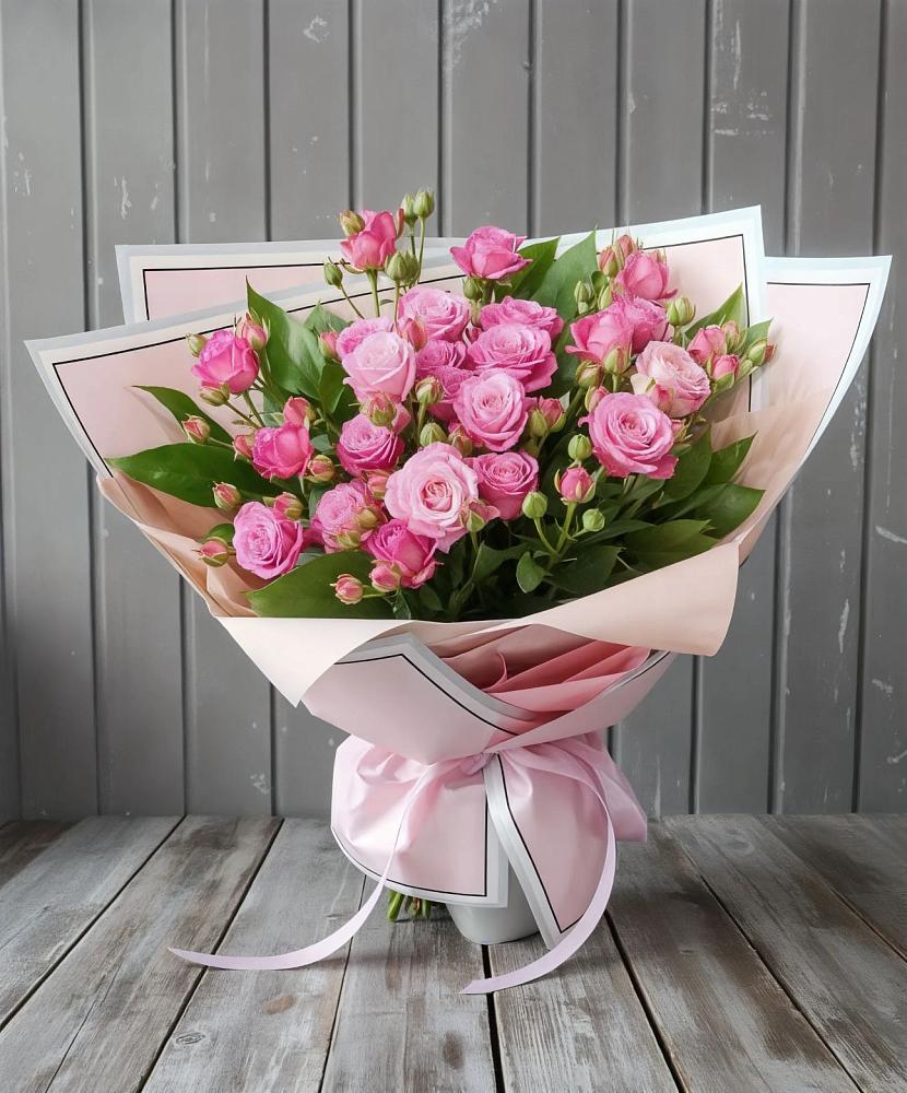 Букет Розовый кустик в Рябово