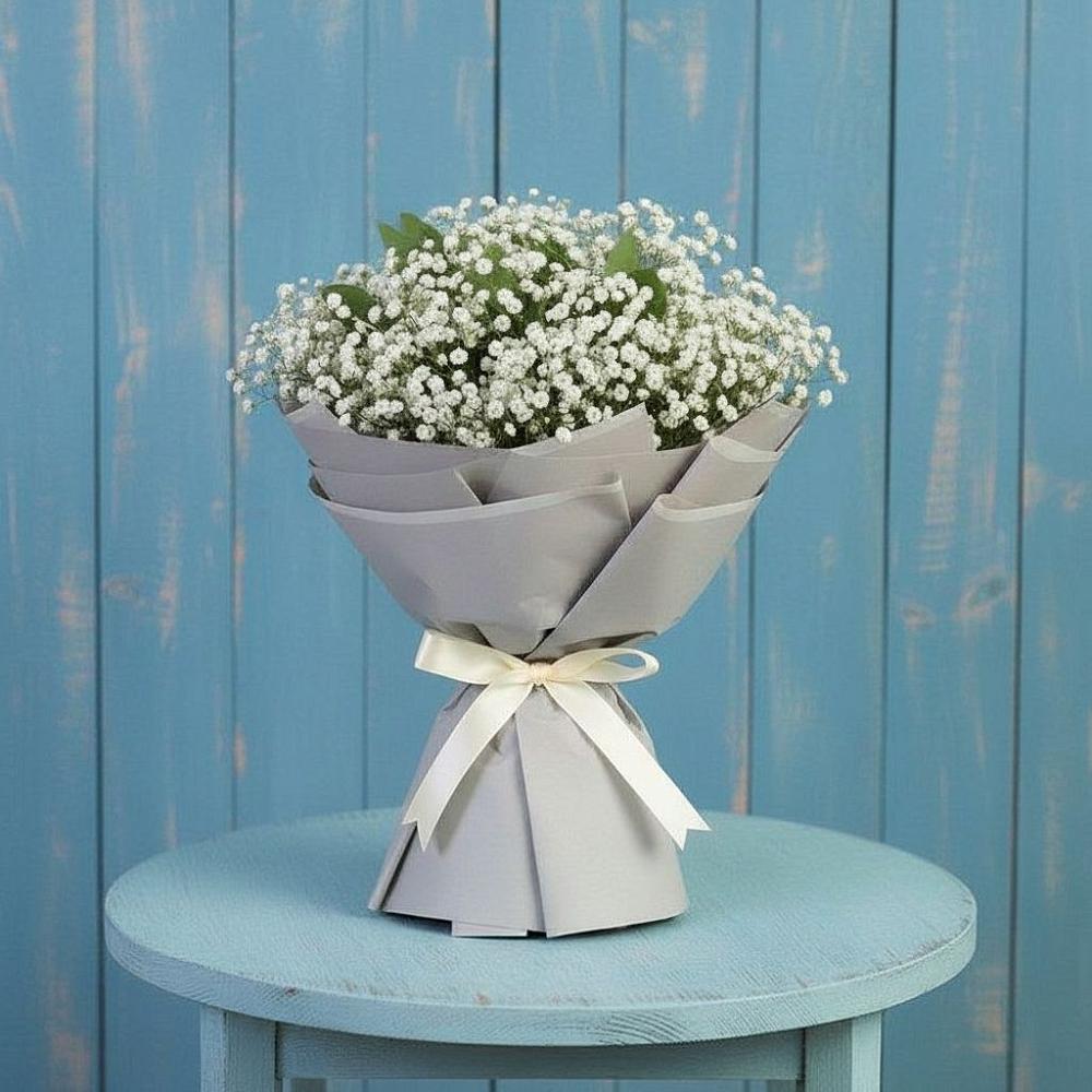 Букет цветов из: Гипсофила в Рябово