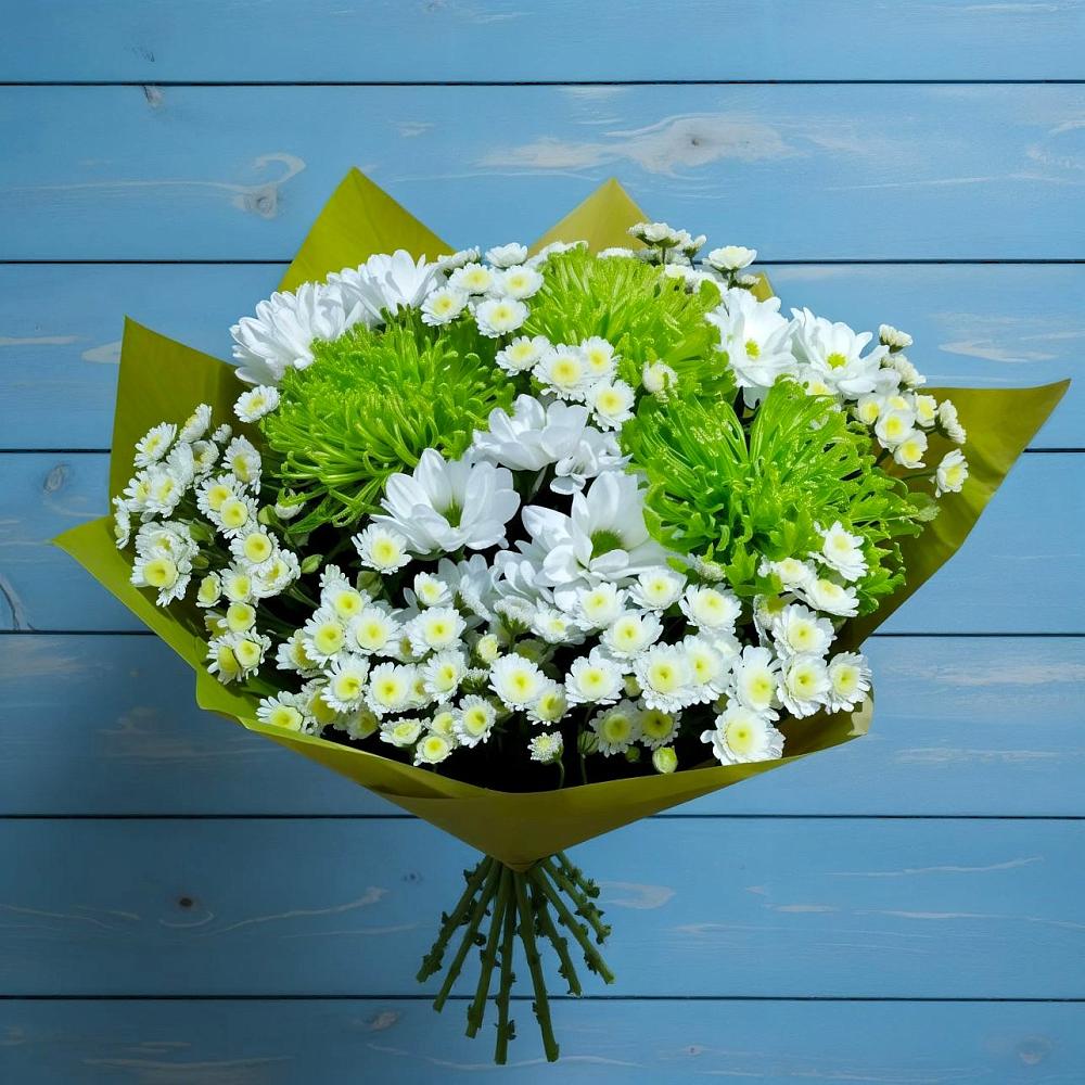 Букет цветов из: Хризантемы в Рябово