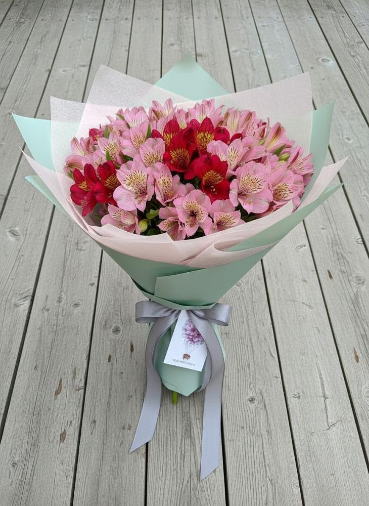 Букет цветов из: Альстромерии в Рябово