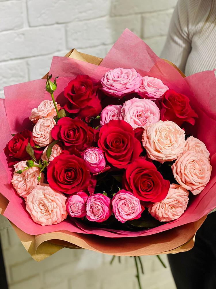 Букет цветов из: Розы в Рябово