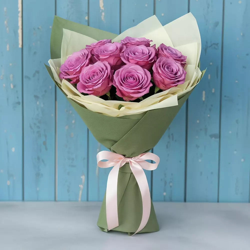 Букет Розы Фёрст Леди в Рябово