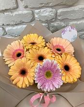 Букет цветов из:  Герберы #REPLACE_PRED# Рябово