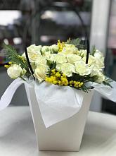 Цветочная композиция из Розы  в Рябово