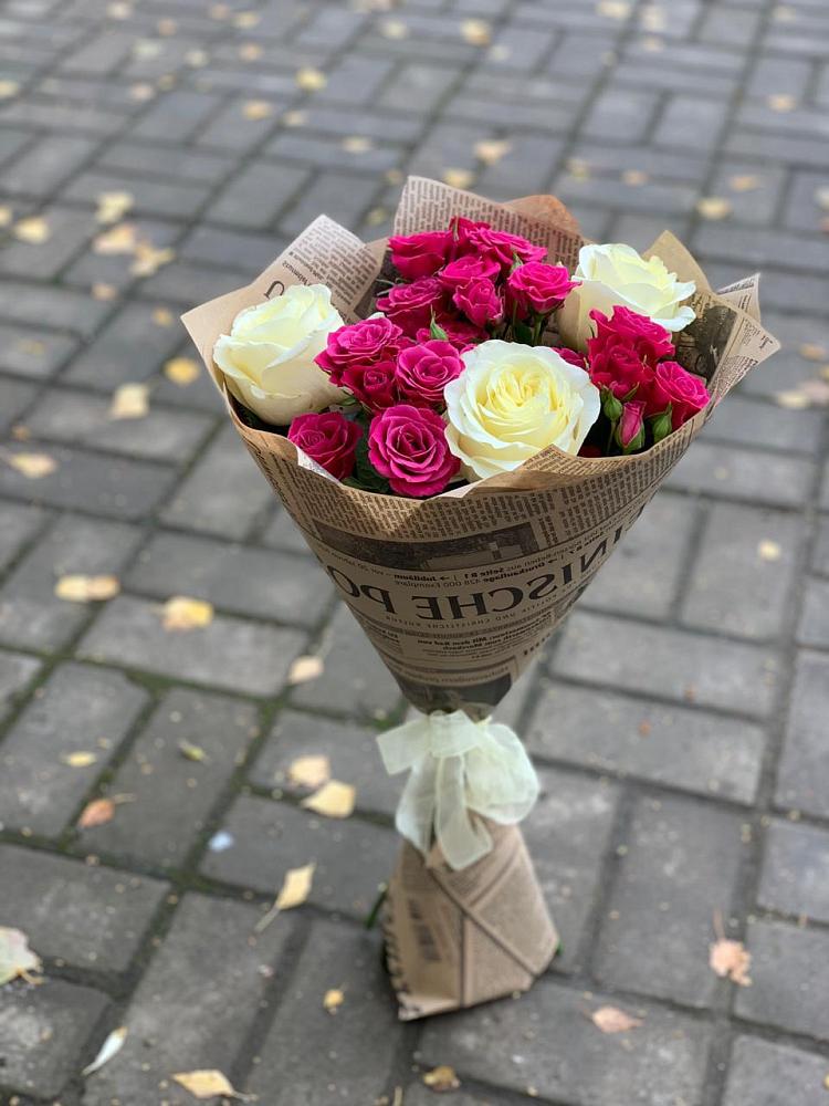 Букет цветов из: Розы в Рябово