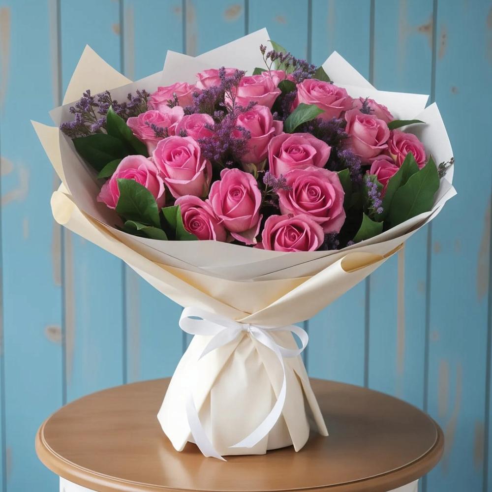 Букет цветов из: Розы в Рябово