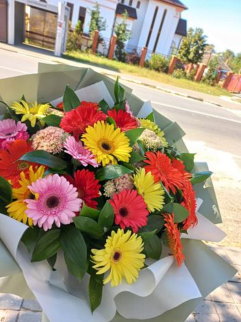 Букет цветов из: Герберы в Рябово