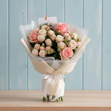 Букет цветов из:  Розы #REPLACE_PRED# Рябово